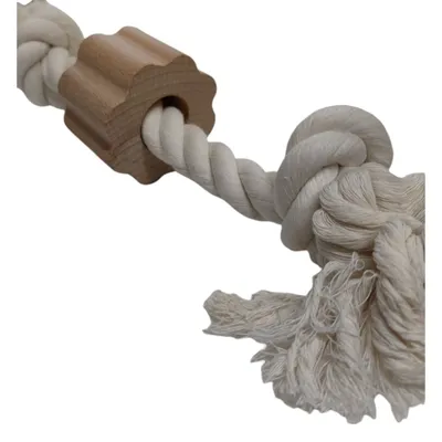 Corde Wild 2 nœuds, taille ø 2 cm x 34 cm, jeux pour chien.