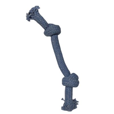 Corde COSMIC  2 nœuds, taille ø 2 cm x 25 cm, jeux pour chien.