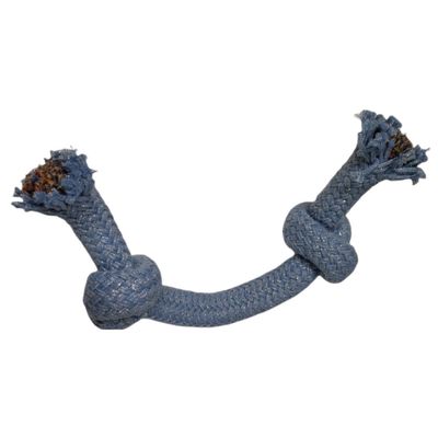 animallparadise - Corde COSMIC  2 nœuds, taille ø 2 cm x 25 cm, jouet pour
