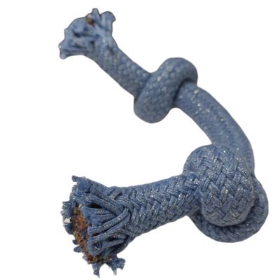 Corde COSMIC  2 nœuds, taille ø 2 cm x 25 cm, jeux pour chien.