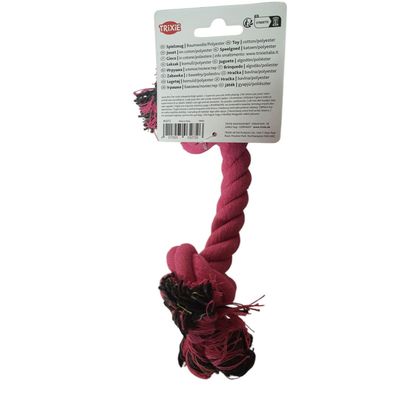 Corde de jeu Rose pour chien 26 cm, jeux pour chien