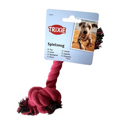 animallparadise - Corde de jeu Rose pour chien 26 cm, jouet chien