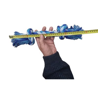 Corde de jeux pour chiens 40 cm couleur aléatoire.