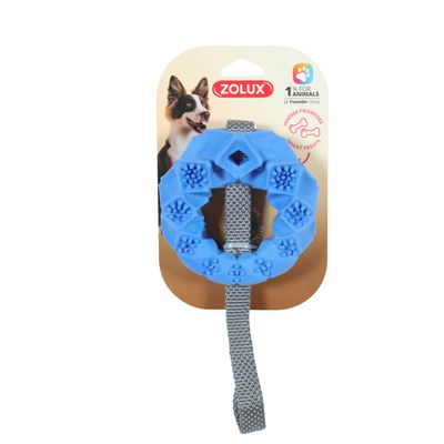 Jouet Cercle TPR cache friandises  ø 12x 36 cm pour chien