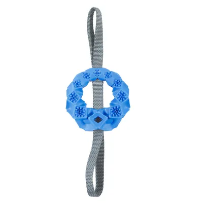 Jouet Cercle TPR cache friandises  ø 12x 36 cm pour chien