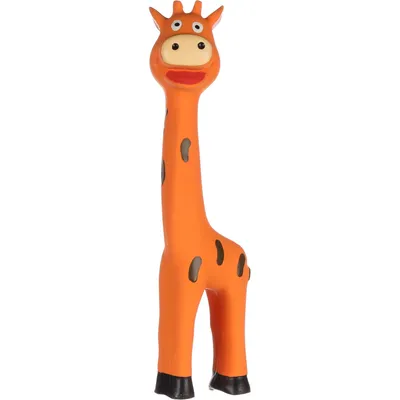 un Jouet une Girafe en latex couleur aléatoire  24 cm pour chien