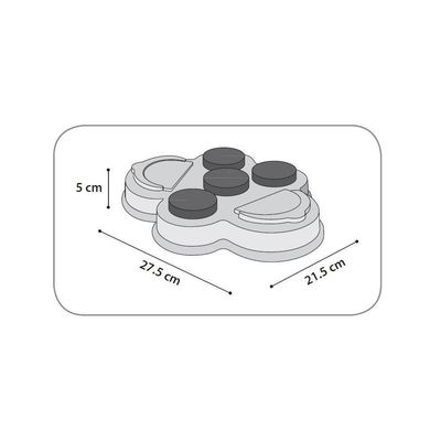 jeux interactif a récompense pour chien, Albert Brain Train 2,  27.5 x 21.5