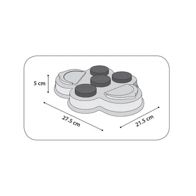 jeux interactif a récompense pour chien, Albert Brain Train 2,  27.5 x 21.5