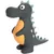 Flamingo - Jouet Dinosaure  Puga en latex Hauteur 12 cm pour chien