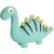 Flamingo - Jouet Dinosaure vert en latex  hauteur 13.5 cm pour chien
