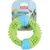 zolux - un Jouet anneau Sunset 15 cm vert pour chien