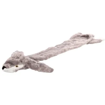 Flamingo - Jouet Lapin Alisa gris 55 cm pour chien