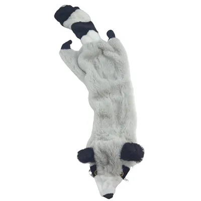 Flamingo - Jouet Raton laveur gris 100 cm pour chien
