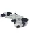 Flamingo - Jouet Raton laveur gris 100 cm pour chien