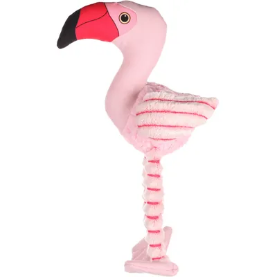 Flamingo - Jouet Flamant rose 35 cm pour chien