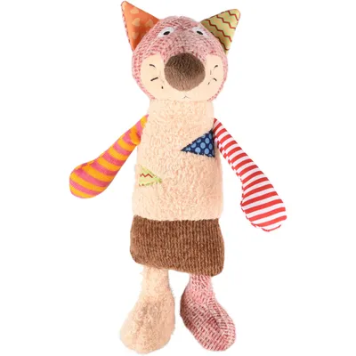 Peluche renard Vito 32 cm, jouet chien