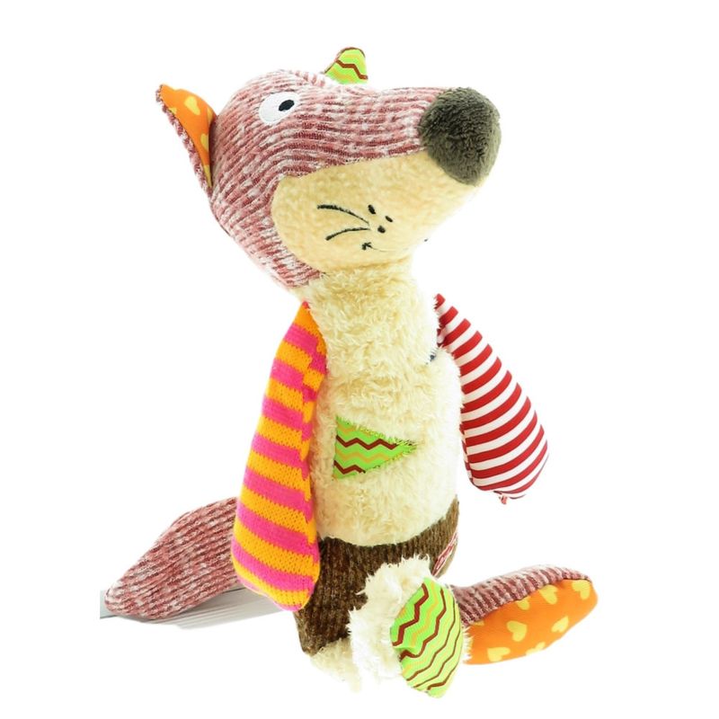 Peluche renard Vito 32 cm, jouet chien