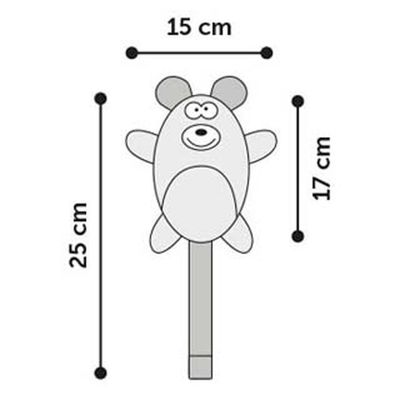 Jouet pour chien ours Tura 25 cm
