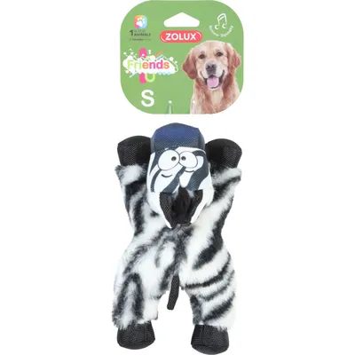 zolux - Zèbre Caleb S Jouet sonore pour chiots et petits chiens