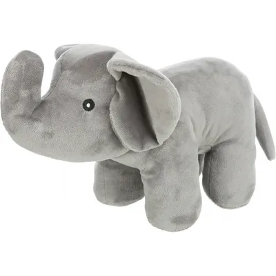 animallparadise - Peluche Eléphant, taille 36 cm. pour chien.