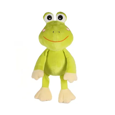 Flamingo - Jouet KERMI la grenouille vert 45 cm pour chien