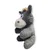 Flamingo - Peluche Henny Ane gris H40 cm pour chien