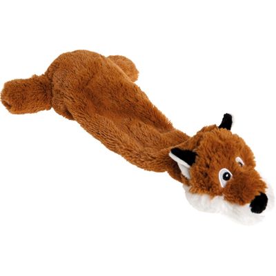 Peluche Renard Shaky 30 cm, jouet pour chien