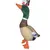 Flamingo - Peluche canard Paloma brun 33 cm, pour chien