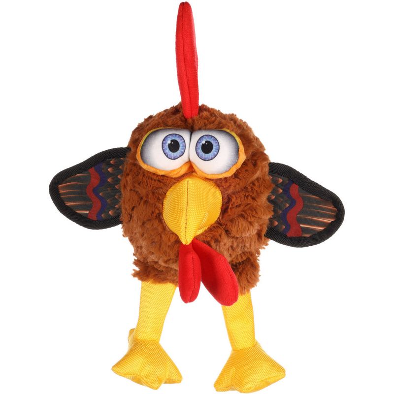 Jouet Poule eya  32 cm pour chien