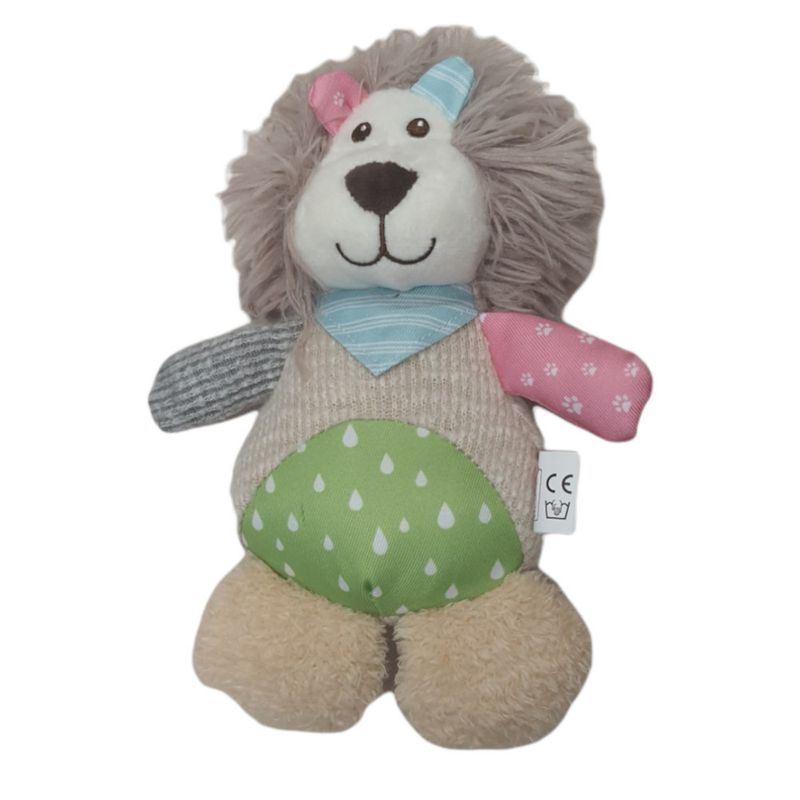 zolux - Jouet peluche crazy jojo lion pour chien