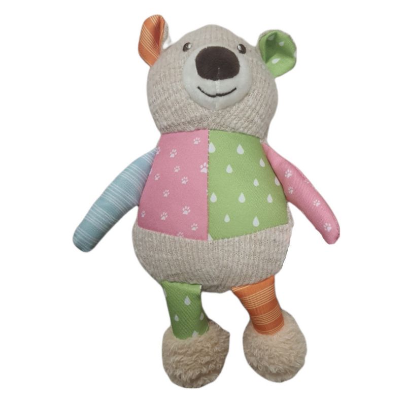 Jouet peluche crazy jojo ours pour chien
