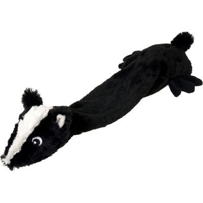 Peluche Mouffette Shaky 32 cm, jouet pour chien