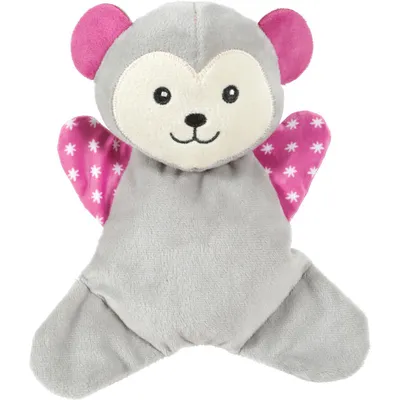 zolux - Peluche maxou gris doudou bruissant 19 cm jouet pour chiots