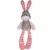 Flamingo - Peluche Lapin gris pieno 50 cm, pour chien