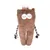 Peluche XL Hibou BONNY brun longueur 65 cm jeux pour chien