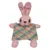 animallparadise - Jouet en peluche PUPPY XS Plaid rose  24 cm pour chiots