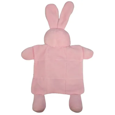 animallparadise - Jouet en peluche PUPPY XS Plaid rose  24 cm pour chiots