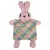 animallparadise - Jouet en peluche PUPPY XS Plaid rose 24 cm pour chiots animallparadise - Jouet en peluche PUPPY XS Plaid rose 24 cm pour chiots