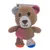 Flamingo - Jouet ourson brun Nilak, avec pieds TPR, 19 cm, pour chiot