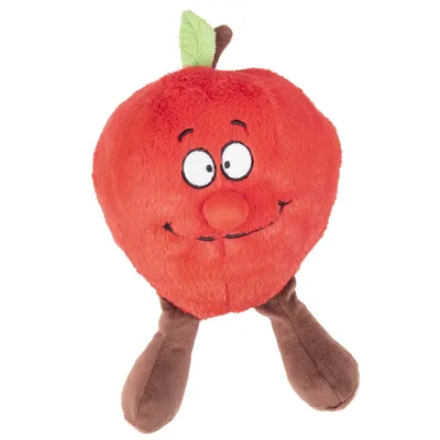 Flamingo - Peluche fruity Pomme , 24 cm pour chien.