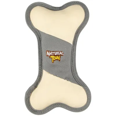 Jouet en forme d'os 15 x 25 cm épaisseur 5 cm Natural fun taille  pour chie