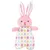 animallparadise - Peluche Tiny lapin rose bruissant 22 cm jouet pour chiots
