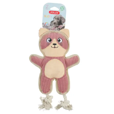 zolux - Jouet Chat rose BUDDY pour chien