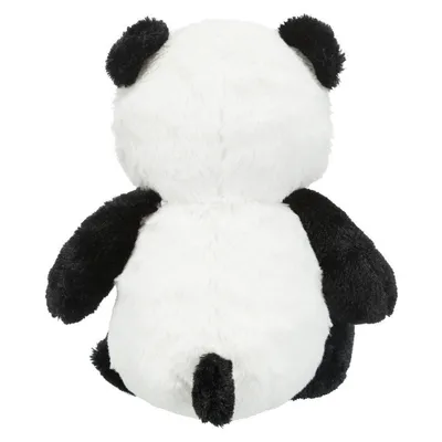 Peluche panda avec son pour chiens taille 26 cm.