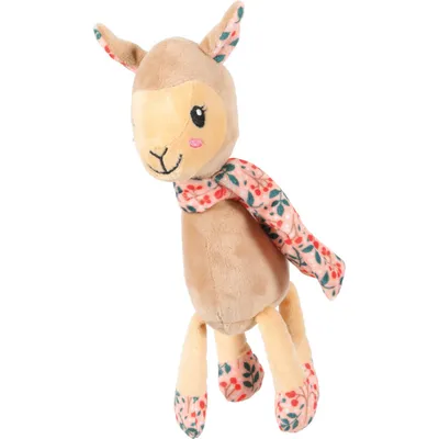 Lama debout Jouet peluche Chiquitos pour chien