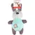 Flamingo - Peluche  junior dog,  lapin vert, 27 cm, pour chien