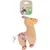 zolux - Lama dormeur Jouet peluche Chiquitos pour chien