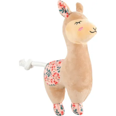 zolux - Lama dormeur Jouet peluche Chiquitos pour chien