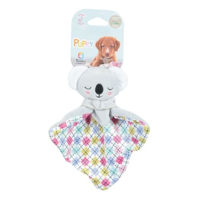 animallparadise - Peluche Tiny ourson gris  doudou 18 cm jouet pour chiots
