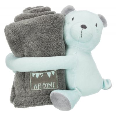 Junior set douillet, couverture et jeux pour chiots.